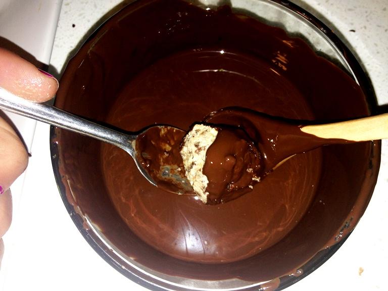 chocolate derretido