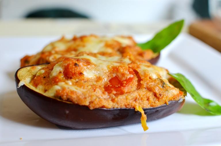 Berenjenas Rellenas con Amaranto