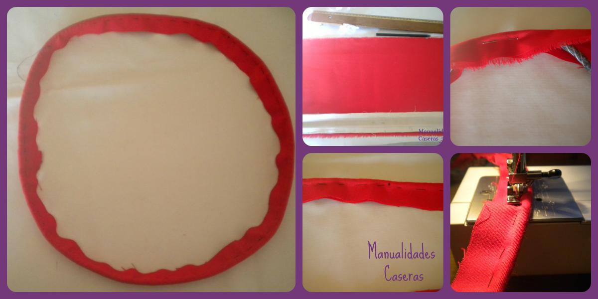 Manualidades Caseras Inma_ Restauración de taburete_ como coser el cordón de arriba