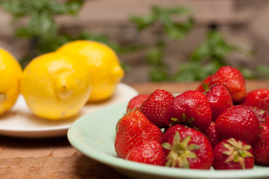 Fresas y limones