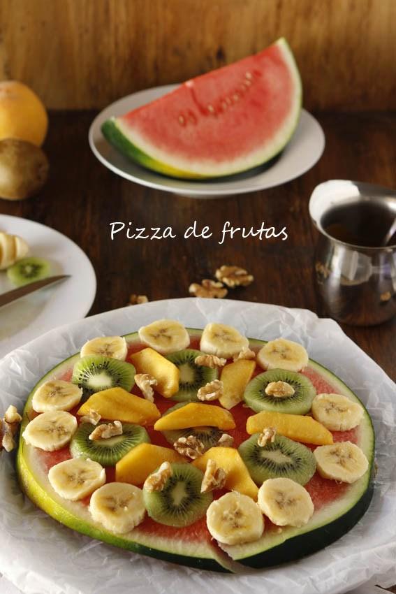 Pizza de frutas 17b