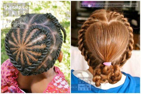 peinados de corazon para el colegio