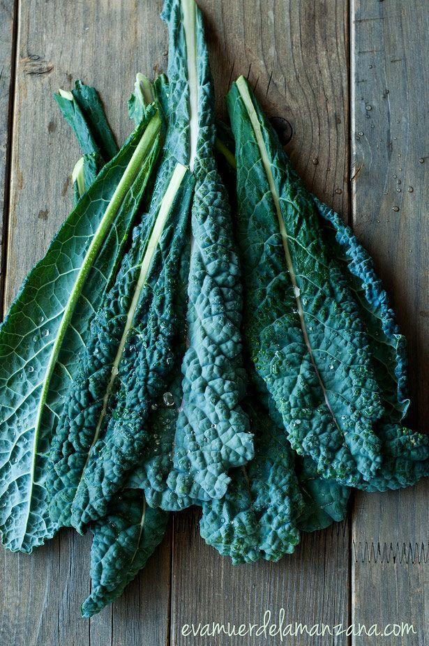 Hojas de kale