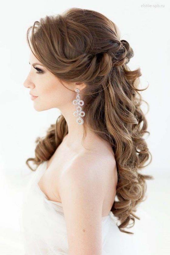 cabello largo para novias