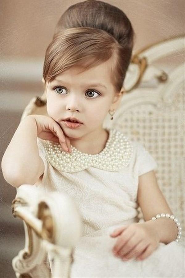 peinado elegante para niñas