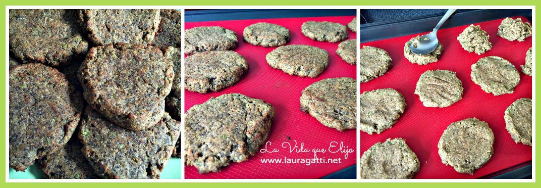 galletas manzana - horneado