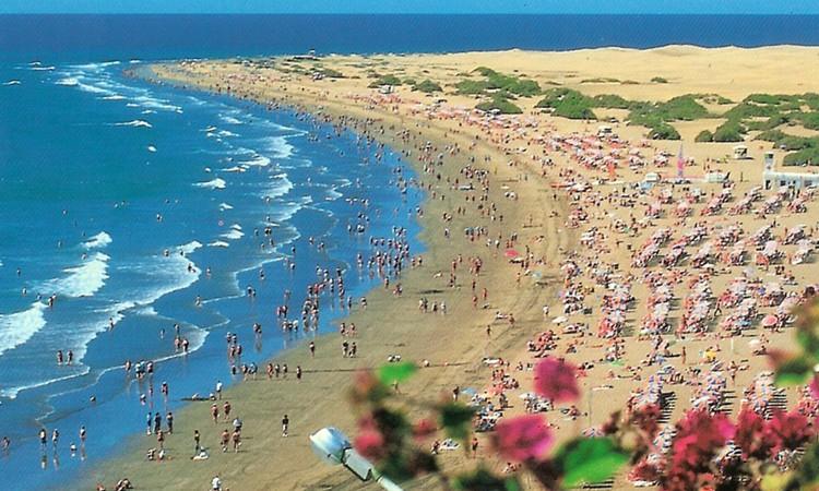 Playa de Maspalomas en Gran Canaria