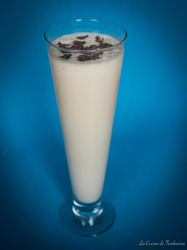 milkshake de chocolate blanco