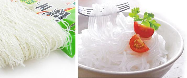 fideos alimentos bajos en calorías