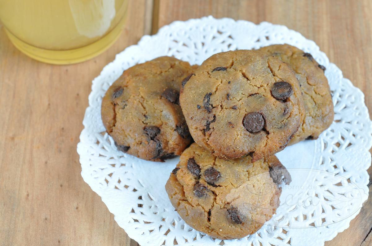Cookies mantequilla cacahuete sin harina sin lácteos sin azúcar
