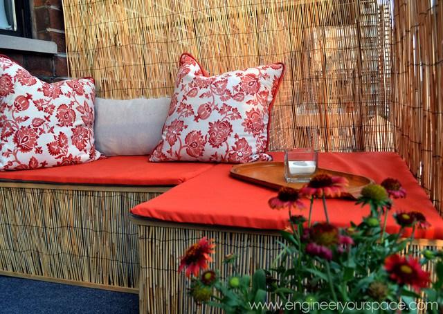 como crear un espacio en un balcon