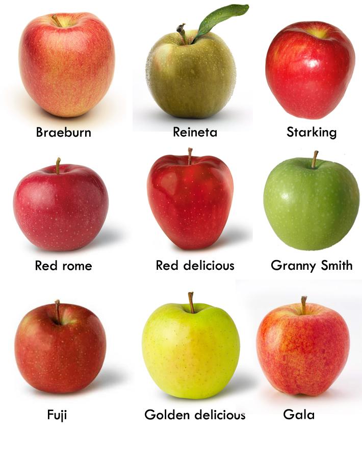variedades de manzanas