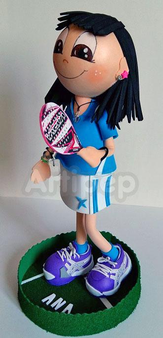 fofucha mujer pádel