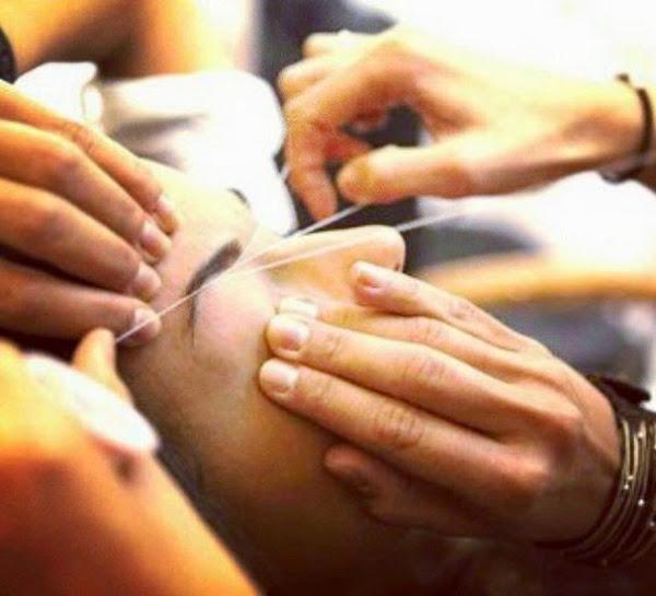 cejas perfectas depilacion con hilo