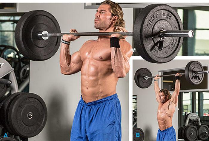 entrenamiento para hombros