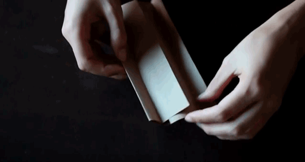 manualidad con papel kraft