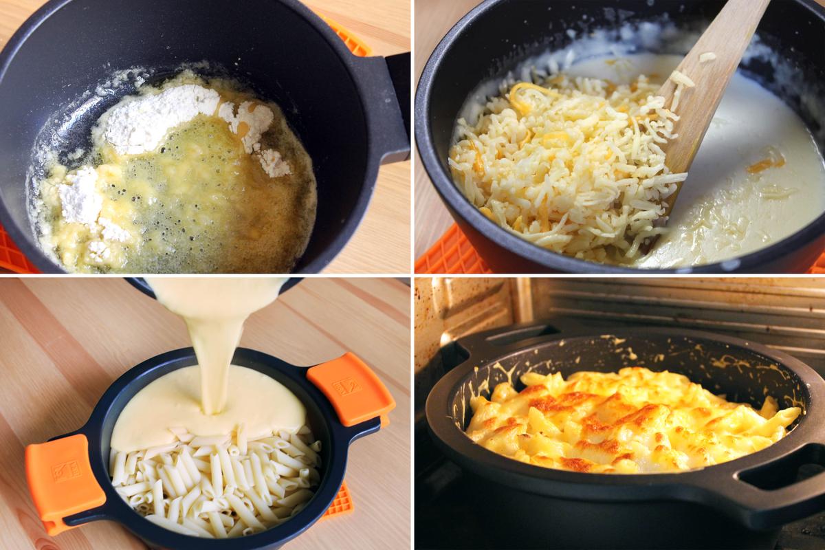 MAC AND CHEESE MACARRONES CON QUESO AMERICANOS RECETA_ PASO A PASO