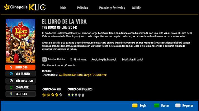 Aplicacioens Smart TV Samsung cinepolis