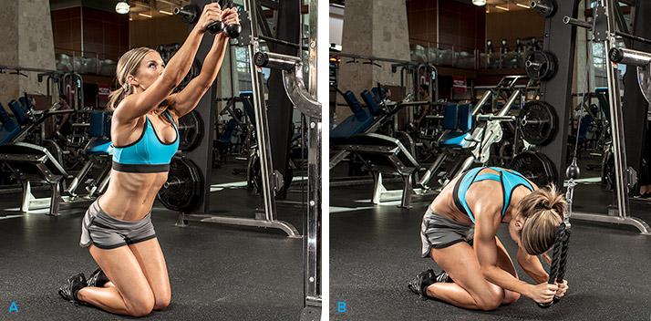 como entrenar abdominales