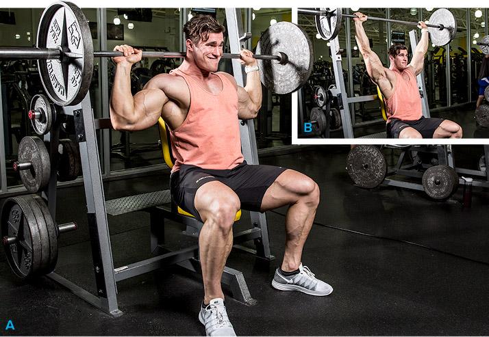 como entrenar hombros