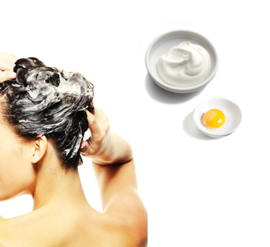 el yogur para el cabello seco