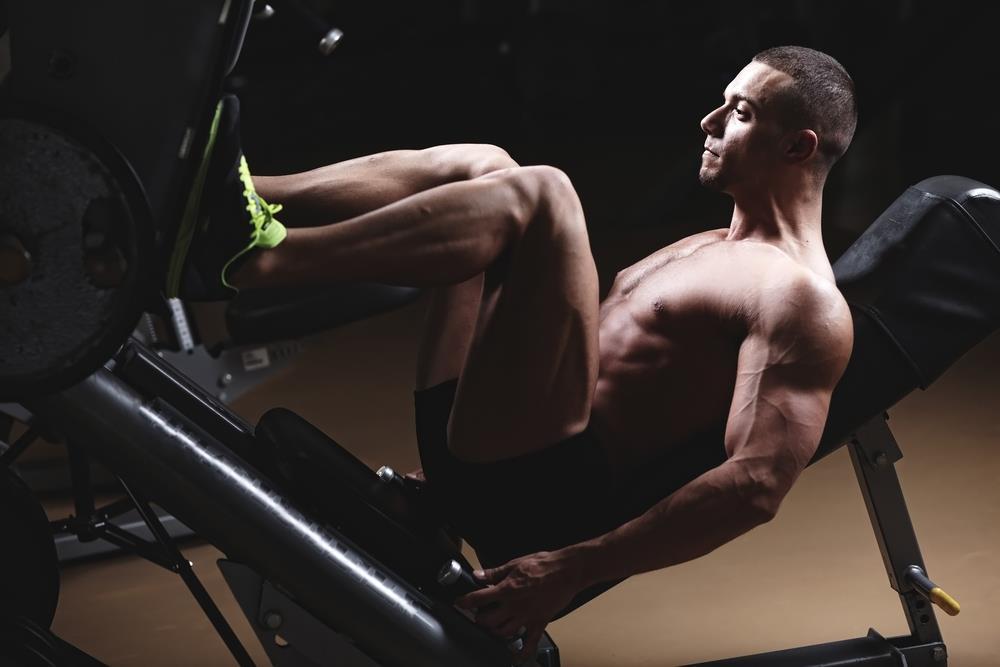 Eficaces ejercicios para crear pantorrillas Prensa de Piernas