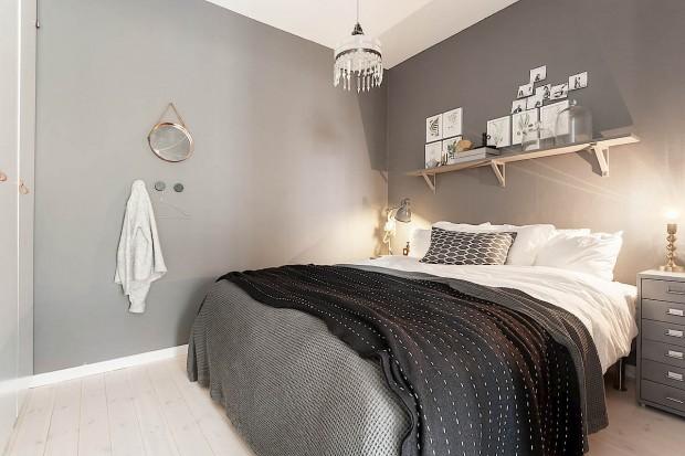 Dormitorio gris