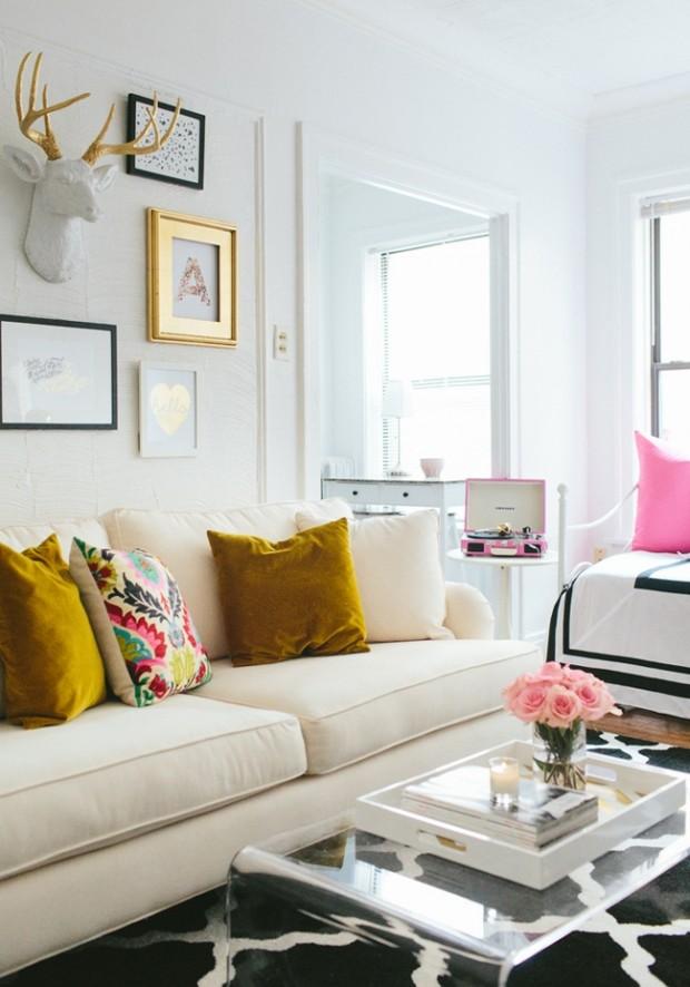 como decorar la sala de invitados