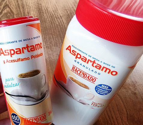 Aspartamo edulcorante