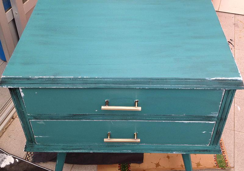 Mueble antiguo reciclado