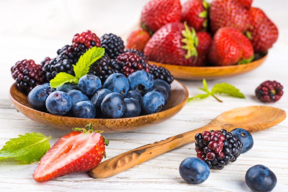 Alimentos para una piel clara y saludable Arándanos