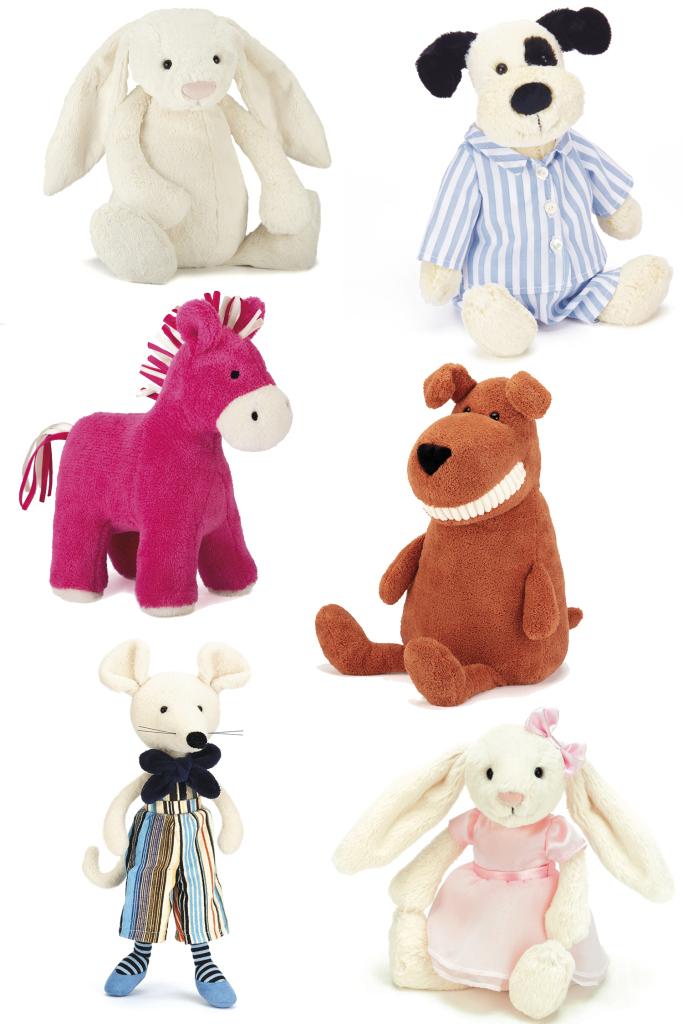 dormitorios infantiles - peluches jellycat