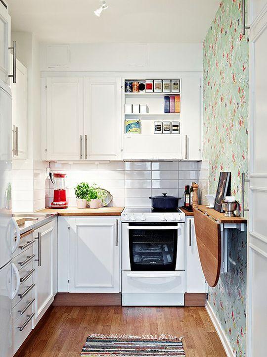 13 claves para que una cocina pequeña sea funcional