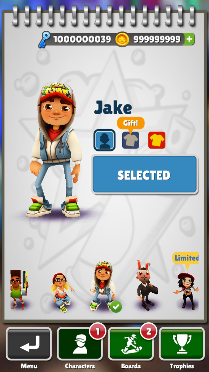 Descargar Subway Surfers personaje