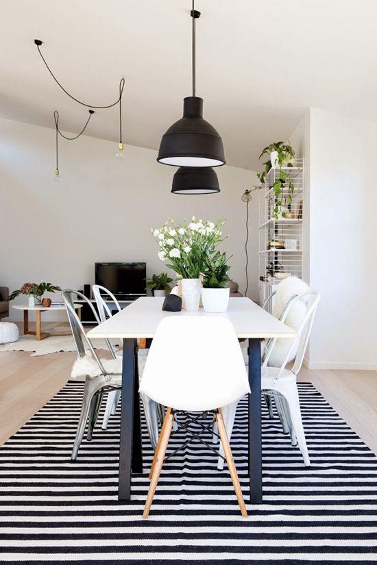 Decorar Salón de Estilo Nórdico Alfombra