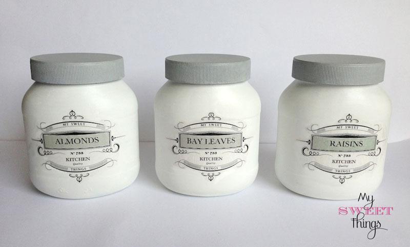 Glass Jars / Pantry Storage Jars / mysweethings.net