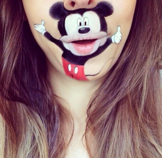 Mickey Mouse maquillaje