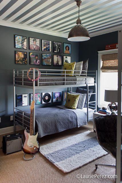 7 maneras de decorar una pared en un dormitorio juvenil