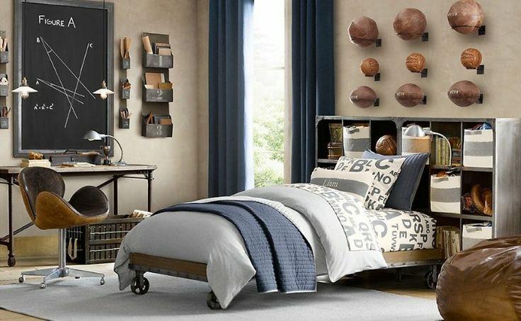 7 maneras de decorar una pared en un dormitorio juvenil