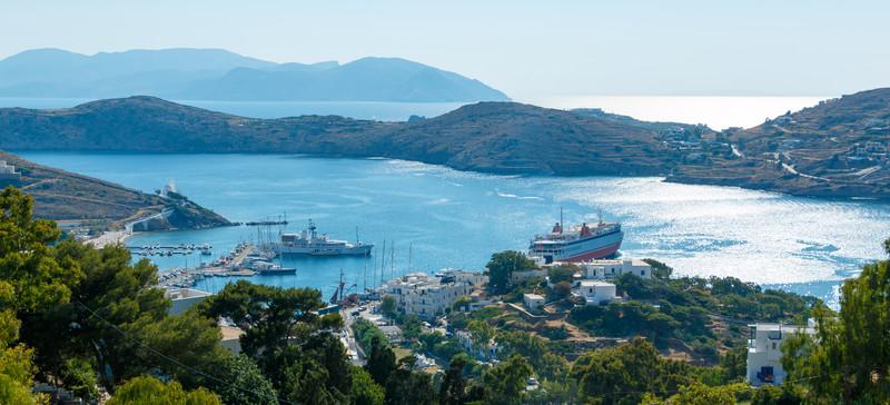 Ios - Puerto de la isla, Grecia