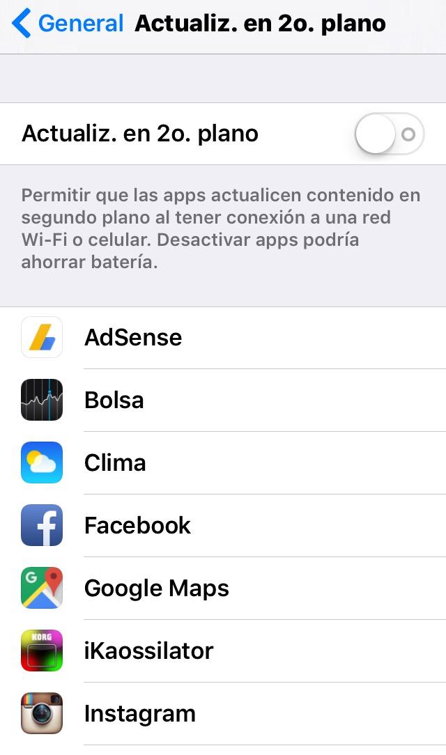 facebook battery ios