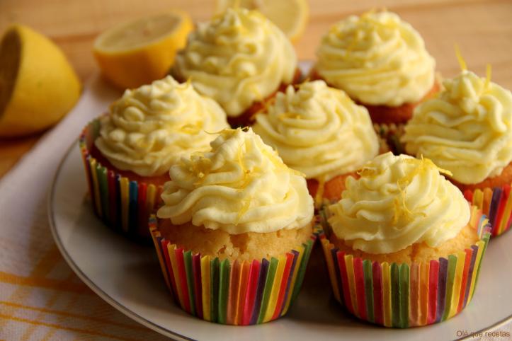 cupcakes con limón