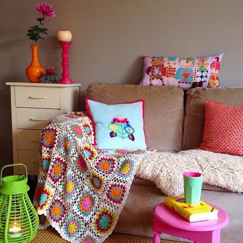 Casas con encanto colorido estilo entre boho y escandinavo 3