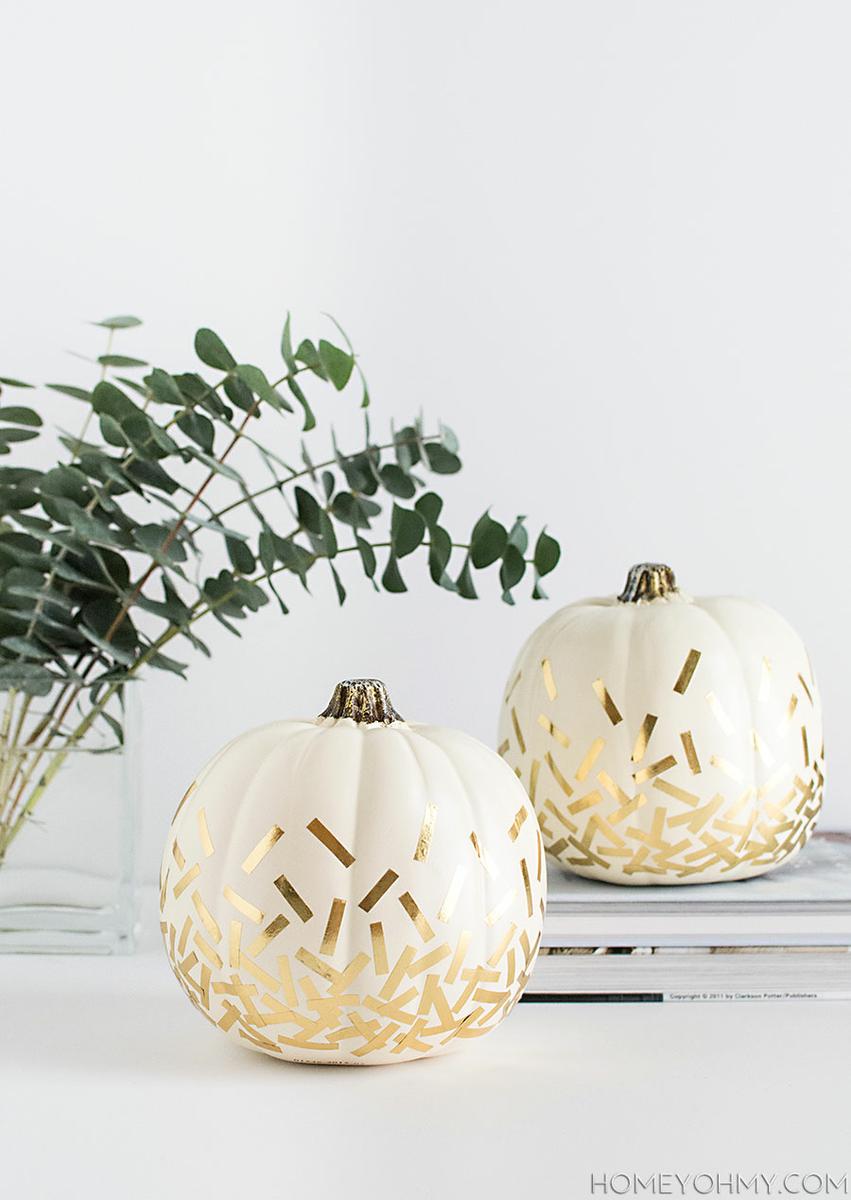 4 DIYs para decorar calabazas con nuestros hijos