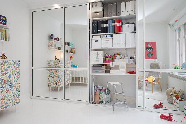 Aprovechar el espacio - Dormitorio infantil y despacho