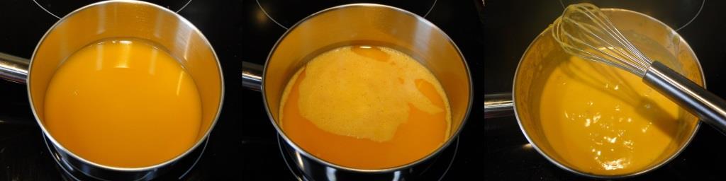 receta de crema de mandarina sin azúcar- 3
