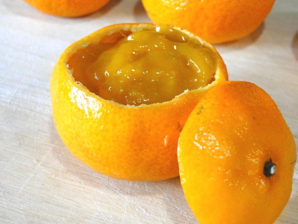 receta de crema de mandarina sin azúcar