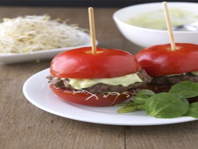 hamburguesas de tomate