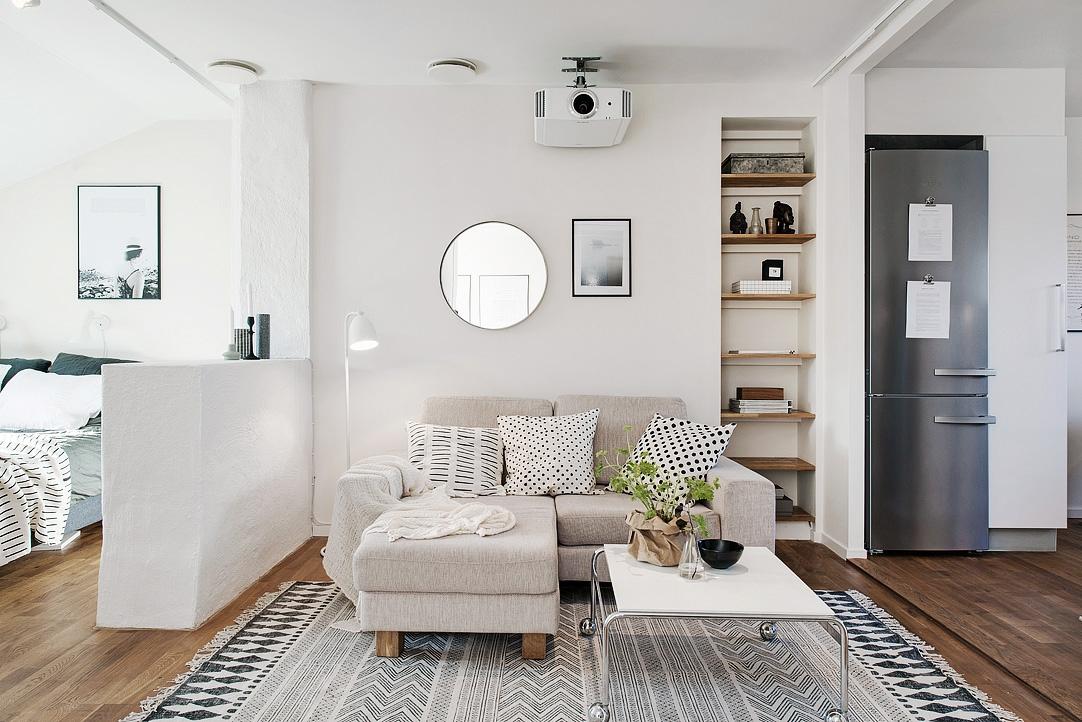Gris y blanco en decoración