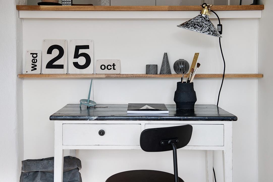 Gris y blanco en decoración